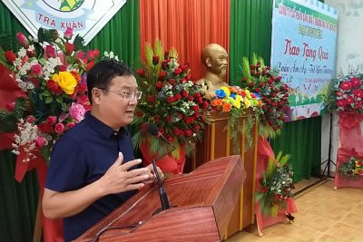 CÔNG TY CỔ PHẦN ĐẠI NGUYÊN TRAO QUÀ CHO HỌC SINH NGHÈO VƯỢT KHÓ TRONG DỊP TẾT NGUYÊN ĐÁN QUÝ MÃO