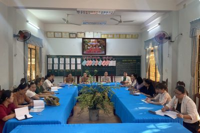 SINH HOẠT CHUYÊN MÔN DỰA TRÊN NGHIÊN CỨU BÀI HỌC